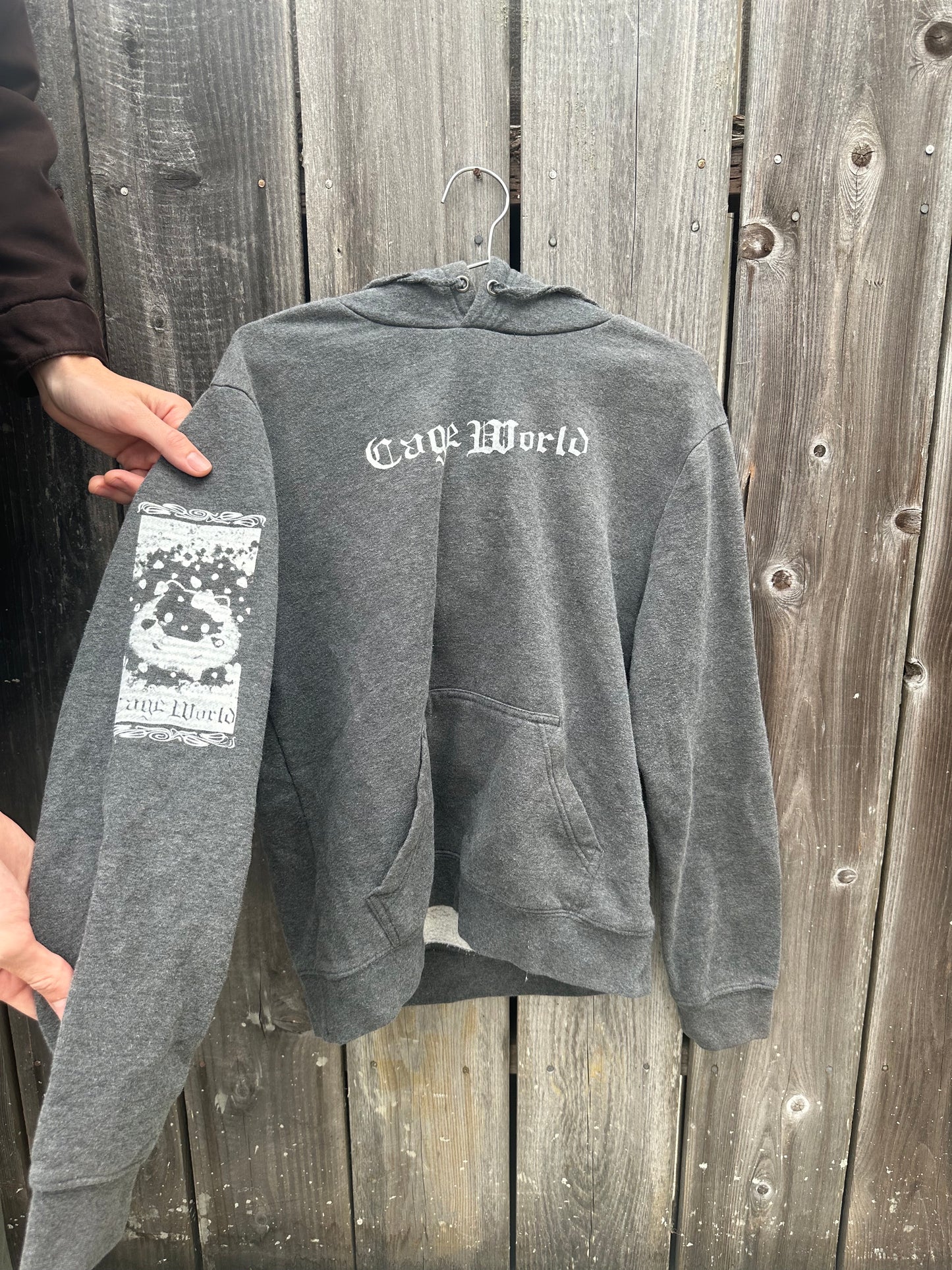 cage world hoodie